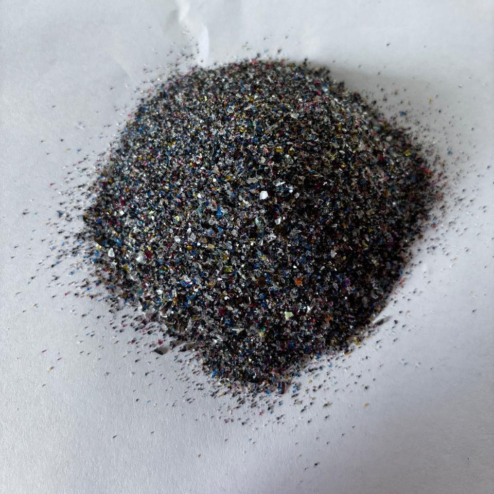 Black PVC Blister Powder