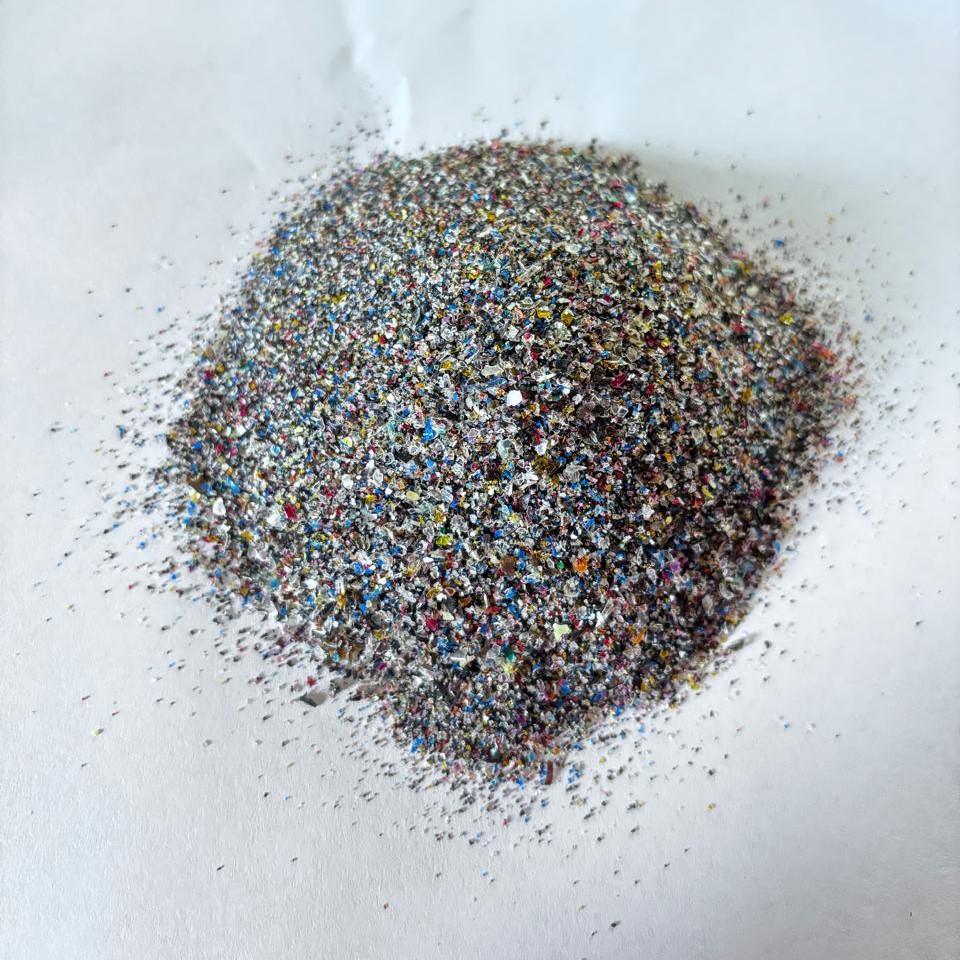 White PVC Blister Powder